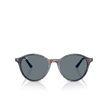 Gafas de sol Ray-Ban BERNARD 1420GK transparent shade fantasy blue - Vista delantera