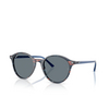 Gafas de sol Ray-Ban BERNARD 1420GK transparent shade fantasy blue - Miniatura del producto 2/4