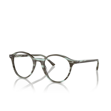Ray-Ban BERNARD Eyeglasses 8356 striped green - three-quarters view
