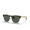 Lunettes de soleil Ray-Ban BLAZE CLUBMASTER 043/71 gold - Vignette du produit 2/4