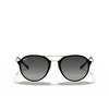 Occhiali da sole Ray-Ban BLAZE DOUBLEBRIDGE 601/11 black - anteprima prodotto 1/4