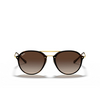 Ray-Ban BLAZE DOUBLEBRIDGE Sunglasses 710/13 light havana - product thumbnail 1/4