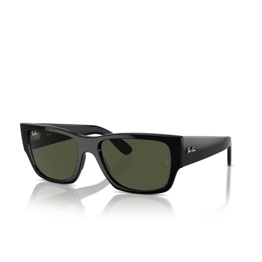 Ray-Ban CARLOS Sunglasses 901/31 black - three-quarters view