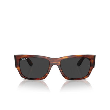 Occhiali da sole Ray-Ban CARLOS 954/48 striped havana - frontale