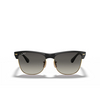 Lunettes de soleil Ray-Ban CLUBMASTER OVERSIZED 877/M3 black - Vignette du produit 1/4