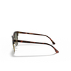 Lunettes de soleil Ray-Ban CLUBMASTER 990/58 red havana - Vignette du produit 3/4