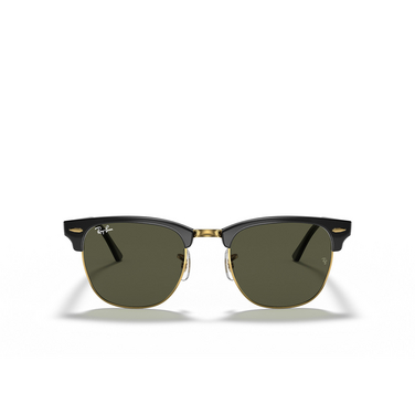Ray-Ban CLUBMASTER Sunglasses W0365 black on gold - front view