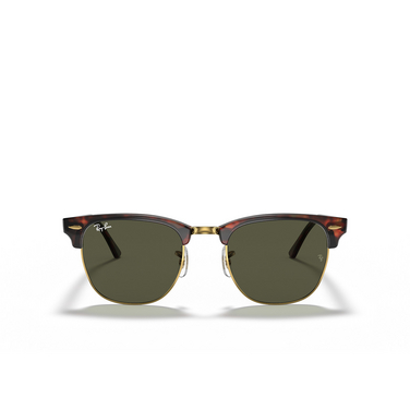 Ray-Ban CLUBMASTER Sunglasses W0366 tortoise on gold - front view