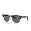 Occhiali da sole Ray-Ban CLUBMASTER REVERSE 670781 transparent dark grey on gunmetal - anteprima prodotto 2/4