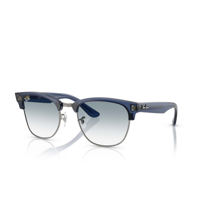 Occhiali da sole Ray-Ban CLUBMASTER REVERSE 670879 transparent navy blue on gunmetal - 2/4