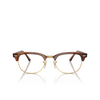 Lunettes de vue Ray-Ban CLUBMASTER 8375 striped brown - Vignette du produit 1/4