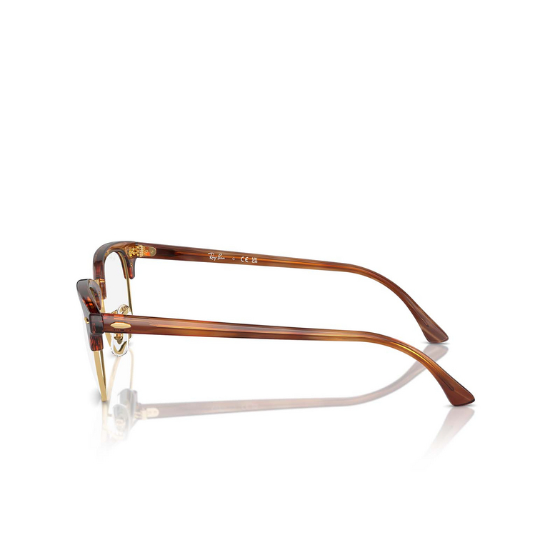 Gafas graduadas Ray-Ban CLUBMASTER 8375 striped brown - 3/4