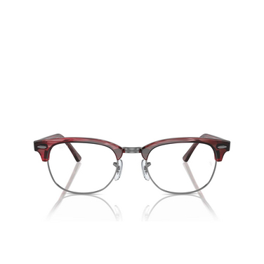 Ray-Ban CLUBMASTER Eyeglasses 8376 striped red - front view