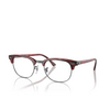 Ray-Ban CLUBMASTER Korrektionsbrillen 8376 striped red - Produkt-Miniaturansicht 2/4