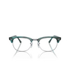 Ray-Ban CLUBMASTER Korrektionsbrillen 8377 striped green - Produkt-Miniaturansicht 1/4