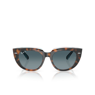 Occhiali da sole Ray-Ban DOREEN 1413S3 dark havana on transparent multicolour - frontale