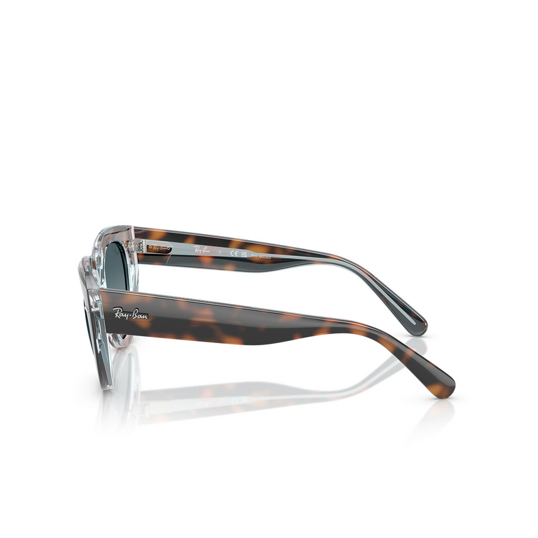 Lunettes de soleil Ray-Ban DOREEN 1413S3 dark havana on transparent multicolour - 3/4