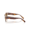 Occhiali da sole Ray-Ban DOREEN 141451 light havana on transparent multicolour - anteprima prodotto 3/4