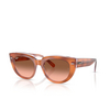 Occhiali da sole Ray-Ban DOREEN 1415A5 red havana on transparent multicolour - anteprima prodotto 2/4