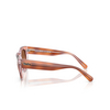 Occhiali da sole Ray-Ban DOREEN 1415A5 red havana on transparent multicolour - anteprima prodotto 3/4