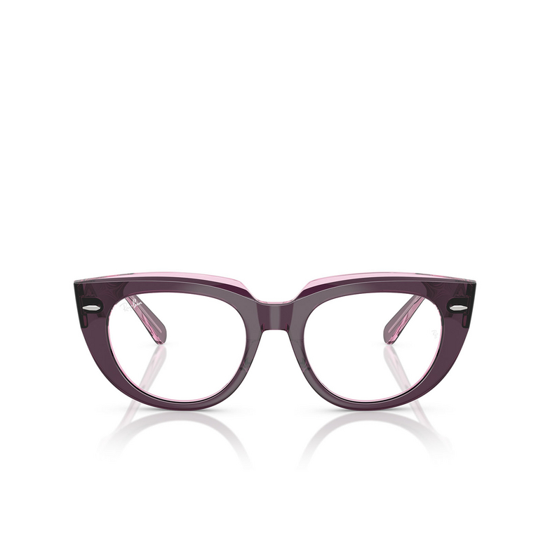 Ray-Ban DOREEN Korrektionsbrillen 8364 violet on transparent pink - 1/4