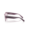 Ray-Ban DOREEN Korrektionsbrillen 8364 violet on transparent pink - Produkt-Miniaturansicht 3/4