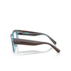 Ray-Ban DOREEN Korrektionsbrillen 8366 brown on transparent blue - Produkt-Miniaturansicht 3/4