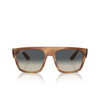 Lunettes de soleil Ray-Ban DRIFTER 140371 striped brown - Vignette du produit 1/4