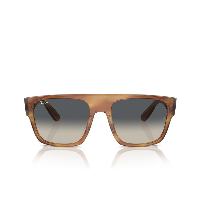 Occhiali da sole Ray-Ban DRIFTER 140371 striped brown - 1/4