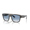 Lunettes de soleil Ray-Ban DRIFTER 14043F striped grey - Vignette du produit 2/4