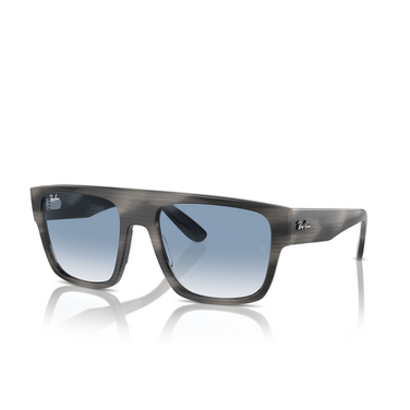 Ray-Ban DRIFTER Sunglasses 14043F striped grey - three-quarters view