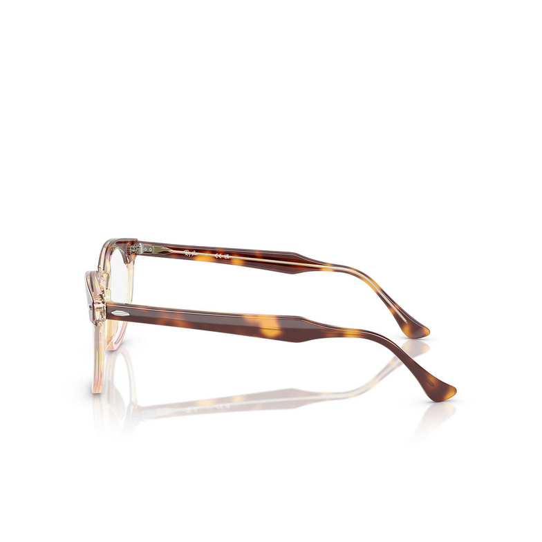 Ray-Ban EAGLEEYE Eyeglasses 8402 light havana on multicolour - 3/4