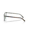 Lunettes de vue Ray-Ban ELLIOT 8249 havana on transparent green - Vignette du produit 3/4