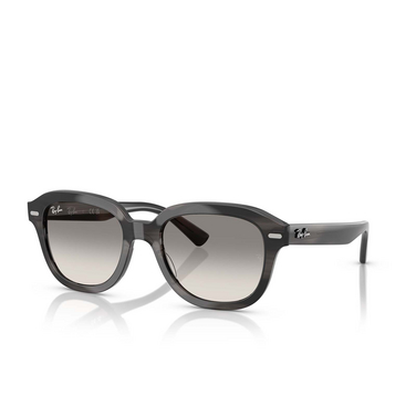 Ray-Ban ERIK Sunglasses 140432 striped grey - three-quarters view