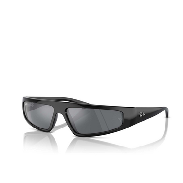 Ray-Ban IZAZ Sunglasses 66776V black - three-quarters view