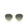 Lunettes de soleil Ray-Ban JACK 001/BH gold - Vignette du produit 1/4