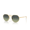 Ray-Ban JACK Sonnenbrillen 001/BH gold - Produkt-Miniaturansicht 2/4