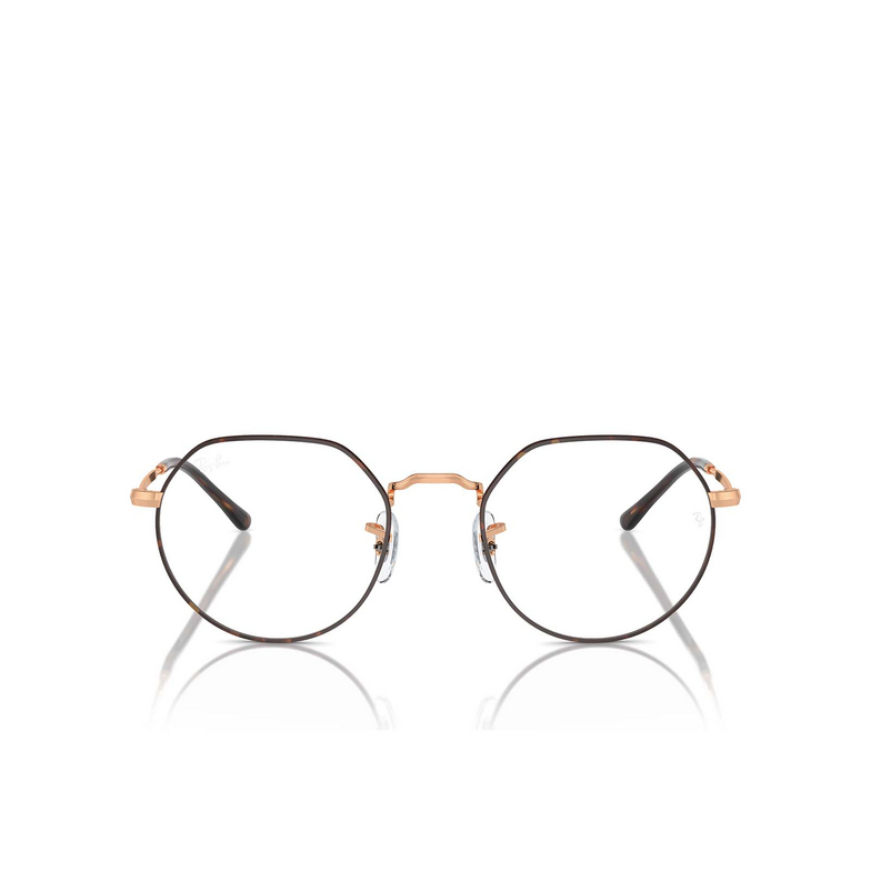 Ray-Ban JACK Korrektionsbrillen 3176 havana on rose gold - 1/4