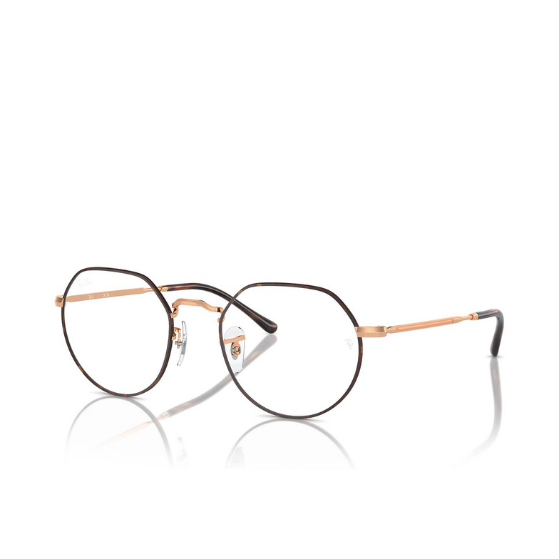 Occhiali da vista Ray-Ban JACK 3176 havana on rose gold - 2/4