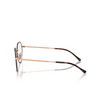 Occhiali da vista Ray-Ban JACK 3176 havana on rose gold - anteprima prodotto 3/4