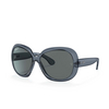 Occhiali da sole Ray-Ban JACKIE OHH II 659281 transparent blue - anteprima prodotto 2/4