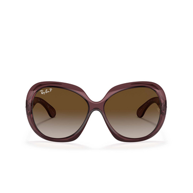 Occhiali da sole Ray-Ban JACKIE OHH II 6593T5 transparent dark brown - frontale