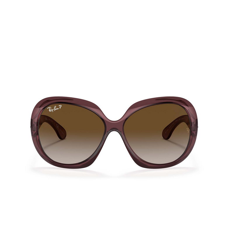 Occhiali da sole Ray-Ban JACKIE OHH II 6593T5 transparent dark brown - 1/4