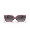 Ray-Ban JACKIE OHH Sunglasses 6591M3 transparent violet - product thumbnail 1/4