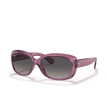 Ray-Ban JACKIE OHH Sunglasses 6591M3 transparent violet - three-quarters view