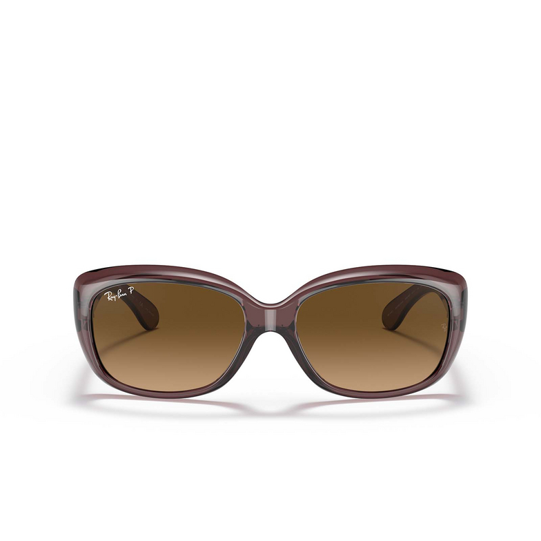 Ray-Ban JACKIE OHH Sunglasses 6593M2 transparent dark brown - 1/4