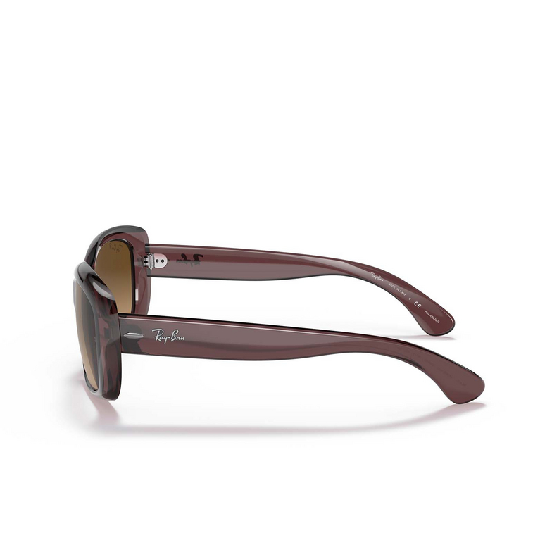 Ray-Ban JACKIE OHH Sunglasses 6593M2 transparent dark brown - 3/4