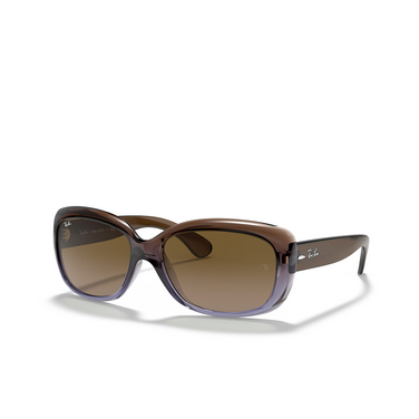 Ray-Ban JACKIE OHH Sunglasses 860/51 brown - three-quarters view