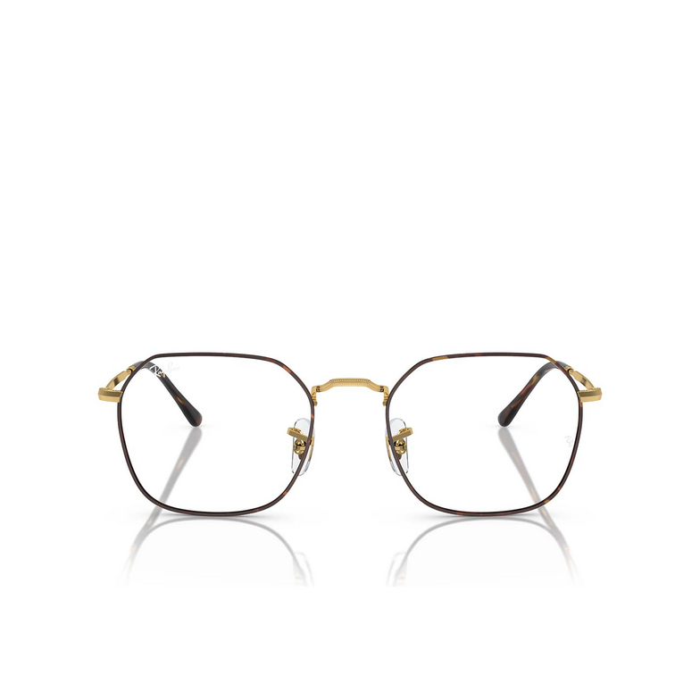 Occhiali da vista Ray-Ban JIM 3177 havana on gold - 1/4