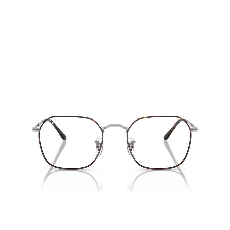 Ray-Ban JIM Eyeglasses 3178 havana on silver - 1/4